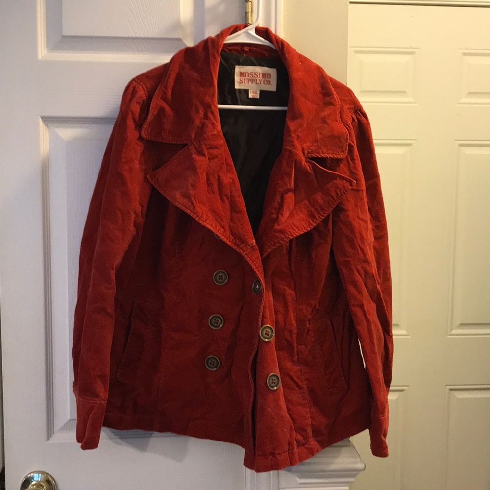 Burnt orange jacket